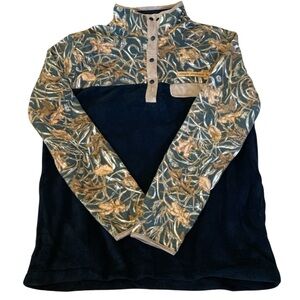 Simply Southern Black and Tan Pullover Jacket